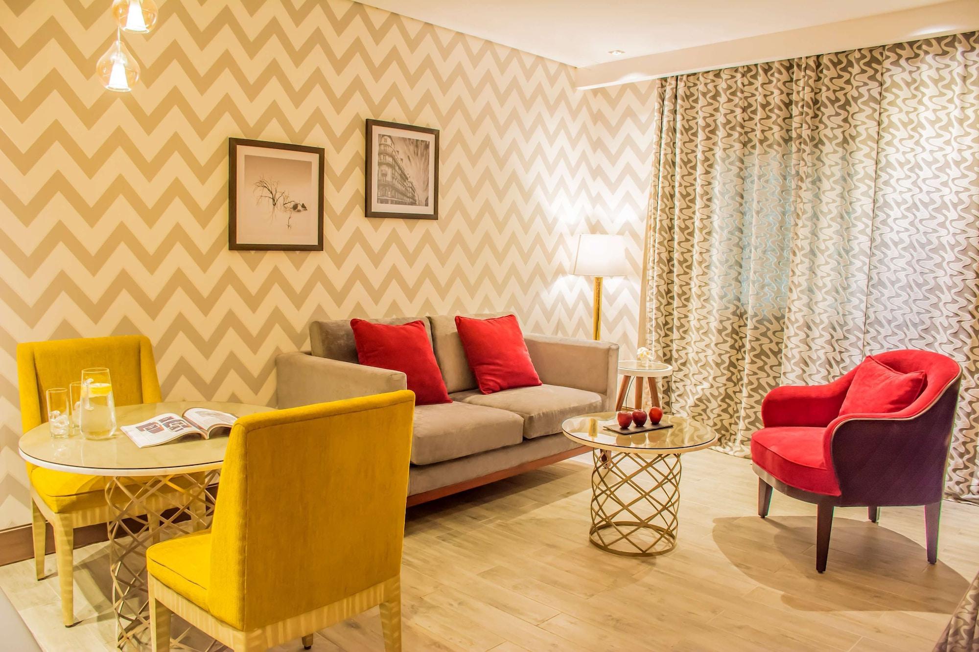 Radisson Blu Resort, Al Khobar Félhold-öböl Kültér fotó A suite at the hotel