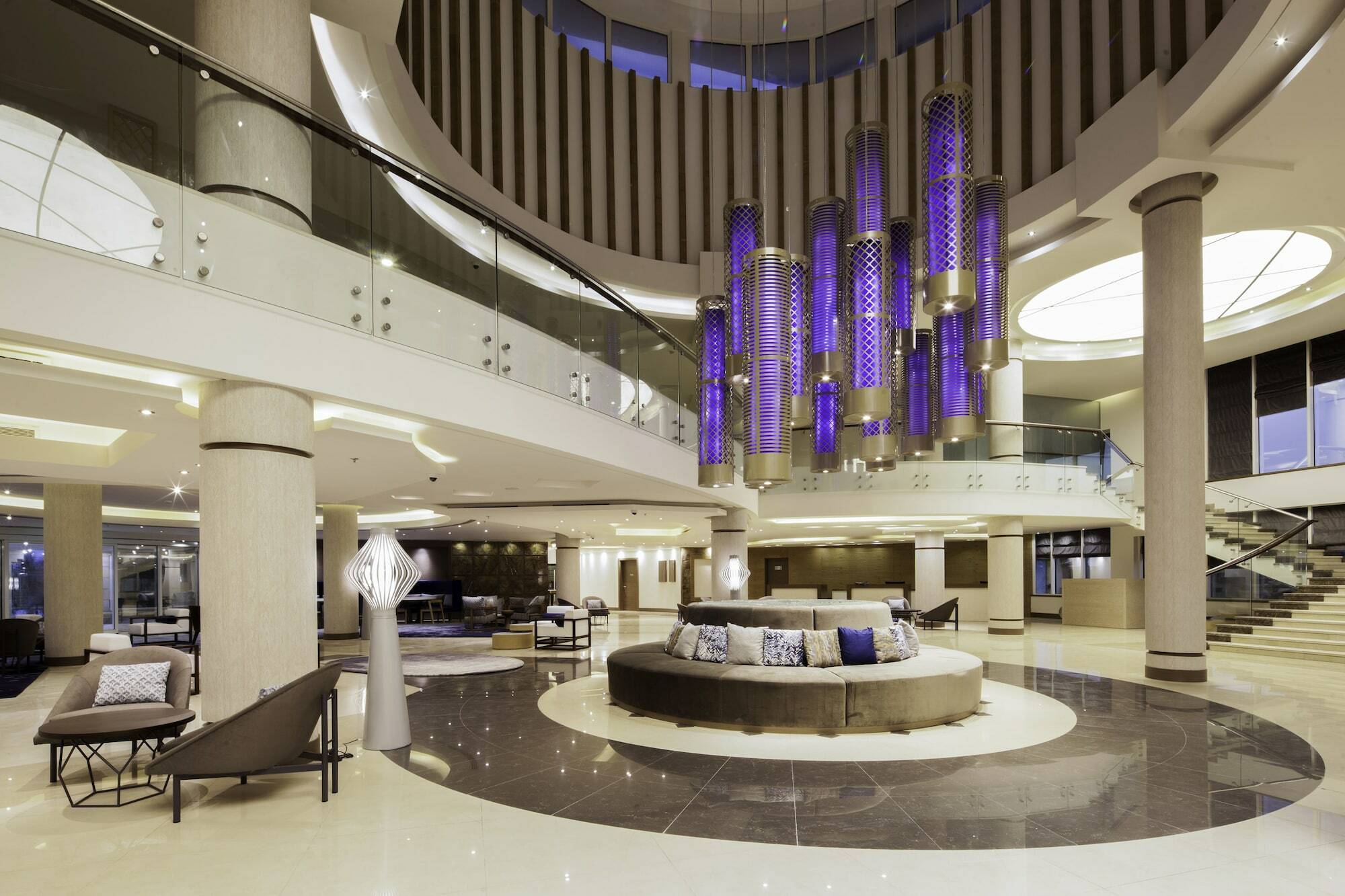 Radisson Blu Resort, Al Khobar Félhold-öböl Kültér fotó The lobby of the hotel