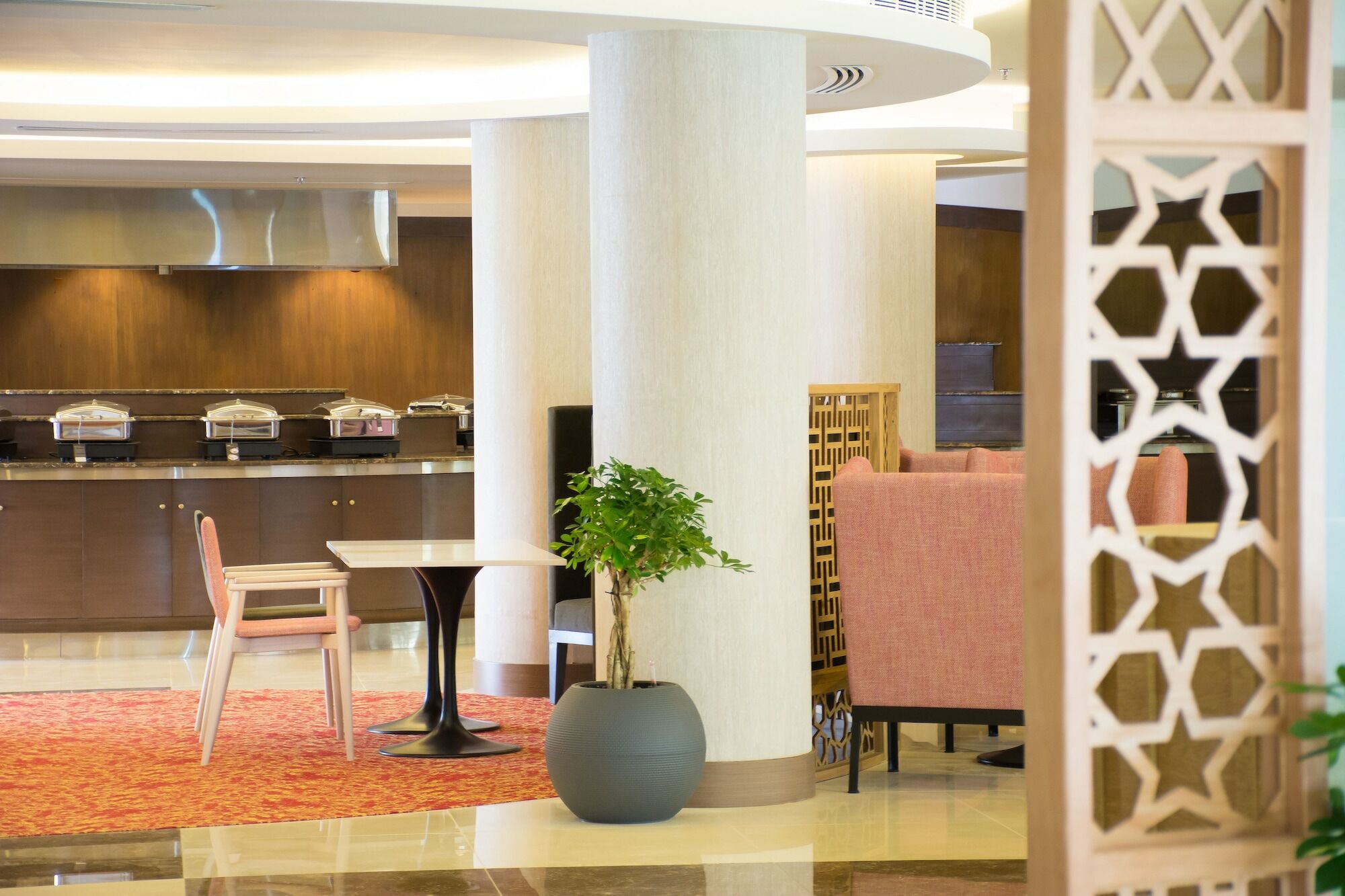 Radisson Blu Resort, Al Khobar Félhold-öböl Kültér fotó The lobby of the hotel