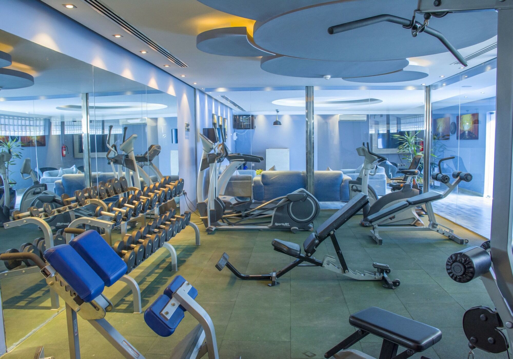 Radisson Blu Resort, Al Khobar Félhold-öböl Kültér fotó A gym
